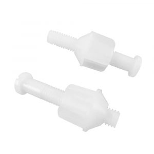 3/8 in. Plastic Toilet Seat Hinge Bolt (2-Pack) 3/8 in. Plastic Toilet Seat Hinge Bolt (2-Pack)