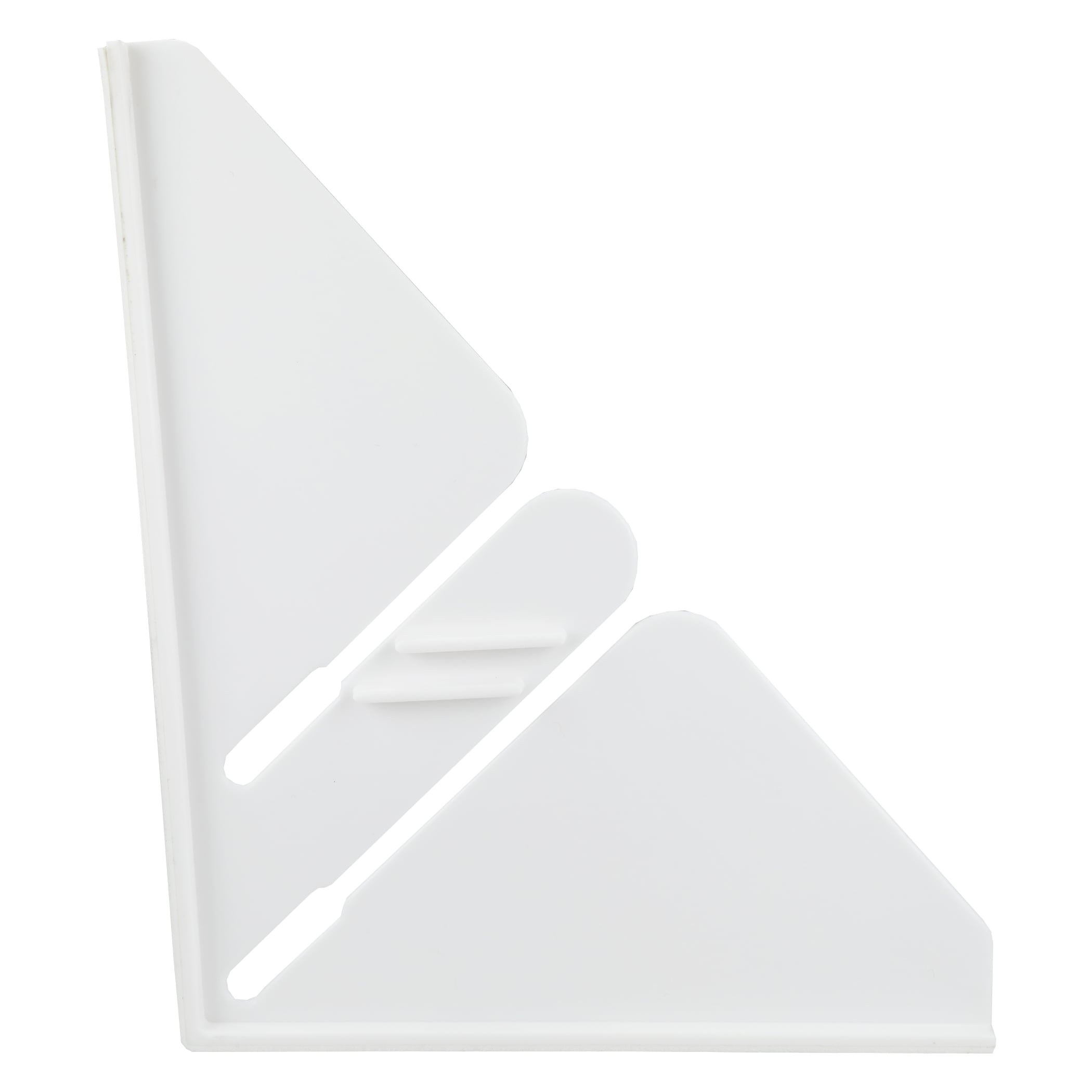 7 in. Shower Guard in White