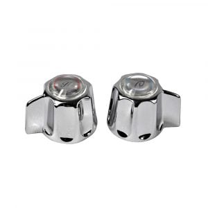 Faucet Handles for American Brass in Chrome Faucet Handles for American Brass in Chrome