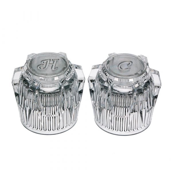 Faucet Handles for Phoenix in Clear Acrylic