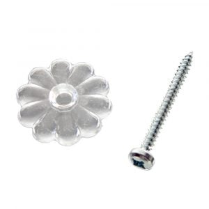 Mobile Home/RV Ceiling/Wall Rosettes in Clear Mobile Home/RV Ceiling/Wall Rosettes in Clear