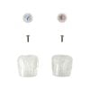 2nd image of Faucet Handles for Valley in Clear Acrylic