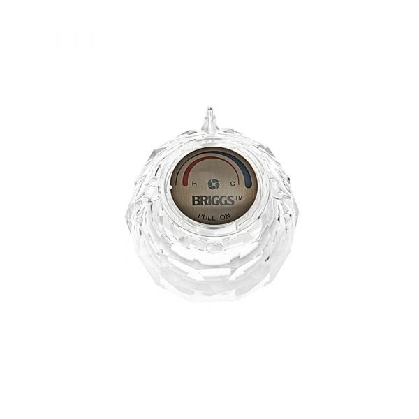 Faucet Handle for Bradley-Cole, Briggs and Sayco in Clear Acrylic