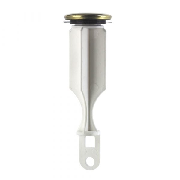 Universal Bathroom Pop-Up Stopper in Polished Brass