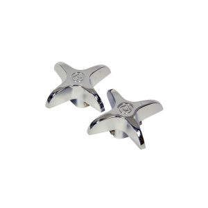 Universal Vise Grip Cross-Arm Handles in Chrome Universal Vise Grip Cross-Arm Handles in Chrome