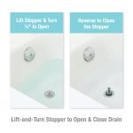 1st image of Lift and Turn Drain Stopper in Chrome