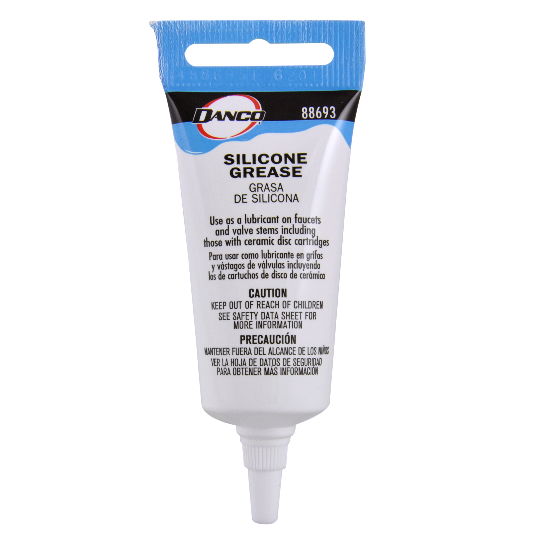 DANCO waterproof silicone faucet grease tube