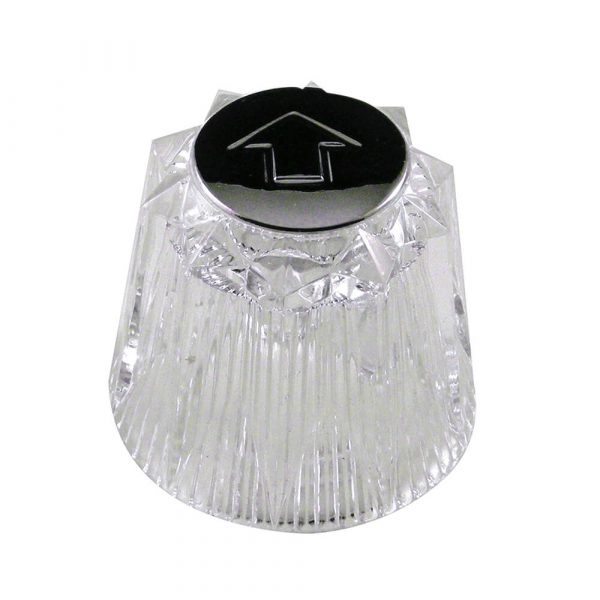 Small Windsor Style Diverter Handle for Price Pfister in Clear Acrylic