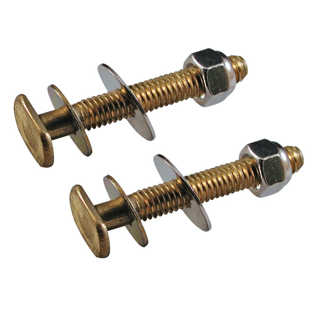 1/4 in. x 2-1/4 in. Closet Bolts with Break-A-Way Feature - Danco
