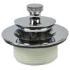 2nd image of Universal Lift and Turn Tub Drain Trim Kit with Overflow in Chrome