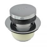 4th image of Touch-Toe Tub Drain Trim Kit with Overflow in Chrome