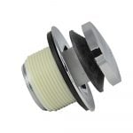 5th image of Touch-Toe Tub Drain Trim Kit with Overflow in Chrome