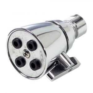 Universal Adjustable 4-Jet Showerhead in Chrome Universal Adjustable 4-Jet Showerhead in Chrome