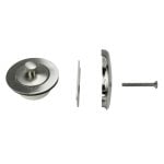 1st image of Universal Lift and Turn Tub Drain Trim Kit with Overflow in Brushed Nickel