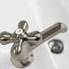 1st image of Faucet Cross-Arm Handle in Brushed Nickel (2-Pack)