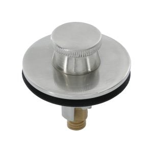 Lift and Turn Stopper in Brushed Nickel Lift and Turn Stopper in Brushed Nickel