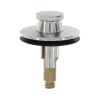 4th image of Lift and Turn Stopper in Brushed Nickel 4th image of Lift and Turn Stopper in Brushed Nickel