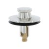 5th image of Lift and Turn Stopper in Brushed Nickel 5th image of Lift and Turn Stopper in Brushed Nickel
