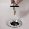 1st image of Lift and Turn Stopper in Brushed Nickel 1st image of Lift and Turn Stopper in Brushed Nickel