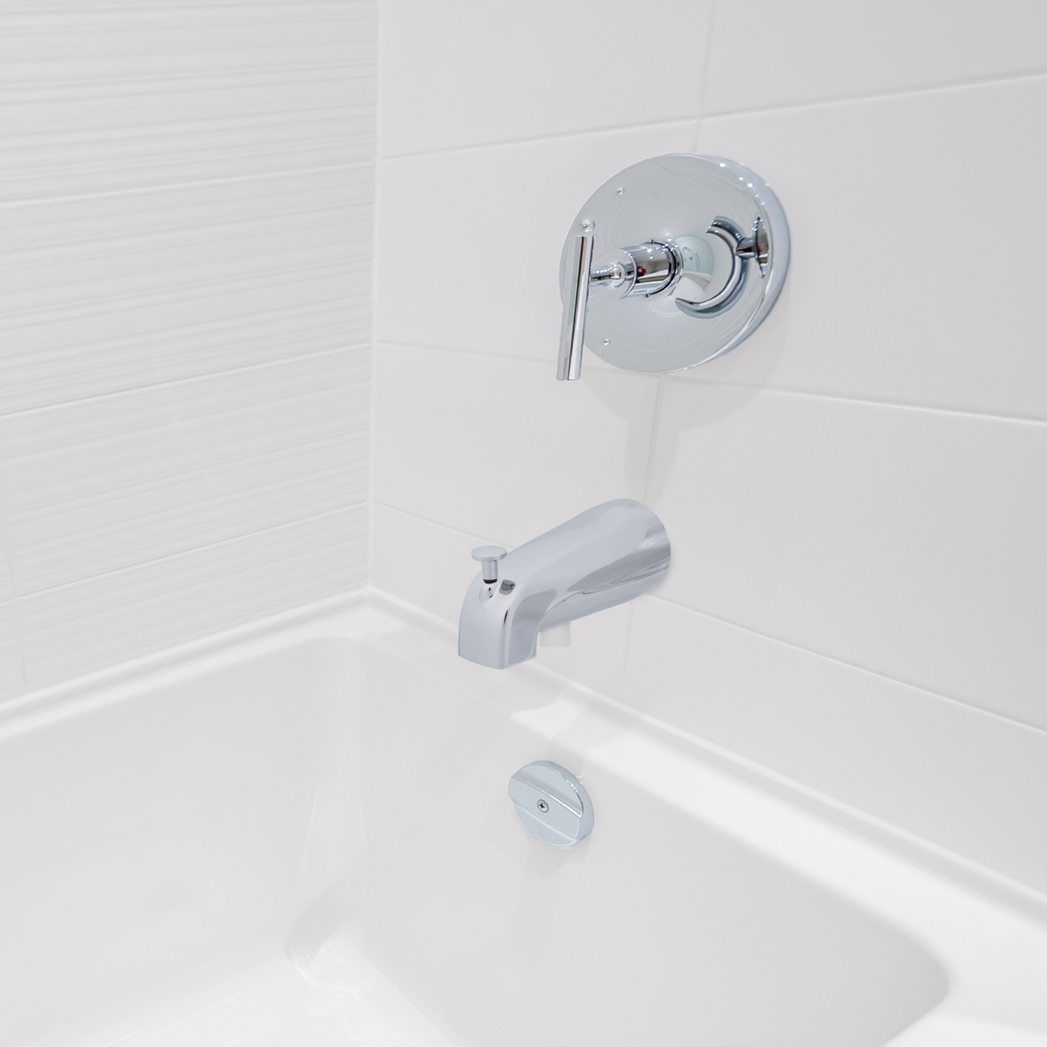 1st image of Universal Tub Spout with Handheld Shower Connection in Chrome 1st image of Universal Tub Spout with Handheld Shower Connection in Chrome