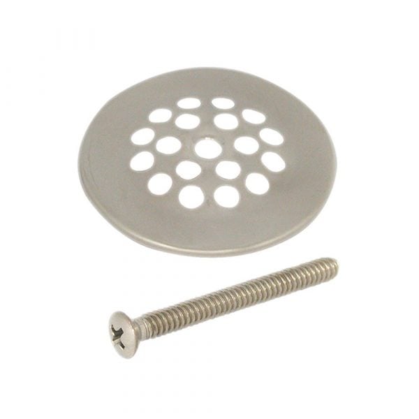 2-7/8 in. Shower Drain Strainer in Brushed Nickel