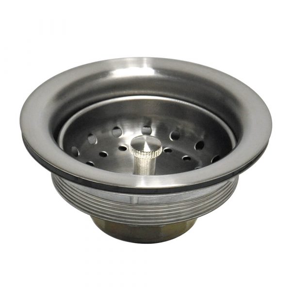 3-1/2 in. Basket Strainer Assembly in Brushed Nickel 3-1/2 in. Basket Strainer Assembly in Brushed Nickel