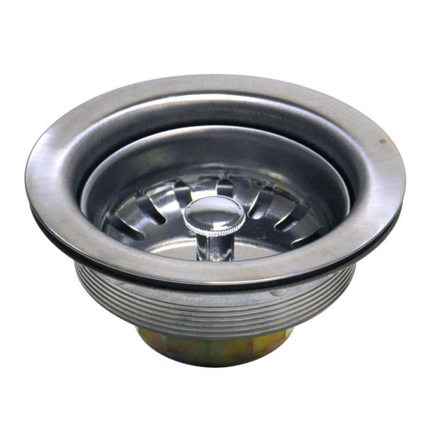 3-1/2 in. Basket Strainer Assembly in Stainless Steel 3-1/2 in. Basket Strainer Assembly in Stainless Steel