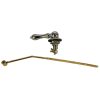5th image of Universal Decorative Toilet Handle in Chrome