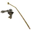 6th image of Universal Decorative Toilet Handle in Chrome
