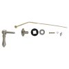 3rd image of Universal Decorative Toilet Handle in Brushed Nickel