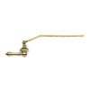 3rd image of Universal Decorative Toilet Handle in Polished Brass