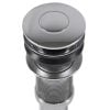3rd image of Decorative Push-Button Sink Drain in Chrome