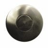 2nd image of Decorative Push-Button Sink Drain in Brushed Nickel