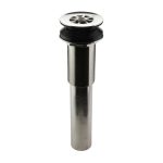 Bathroom Sink Grid Drain without Overflow in Brushed Nickel - Model 89464