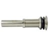 2nd image of Decorative Umbrella Sink Drain in Brushed Nickel
