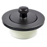 3rd image of Universal Lift and Turn Tub Drain Trim Kit with Overflow in Oil Rubbed Bronze