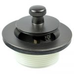 2nd image of Universal Lift and Turn Tub Drain Trim Kit with Overflow in Oil Rubbed Bronze