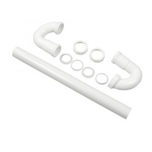 1-1/2 in. Slip Joint S-Trap in White 1-1/2 in. Slip Joint S-Trap in White