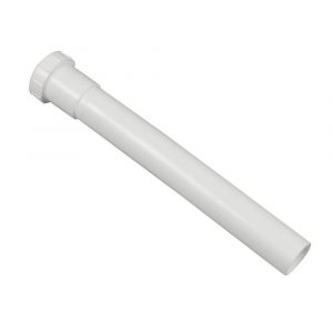 1-1/2 in. X 12 in. Slip-Joint Extention Tube in White