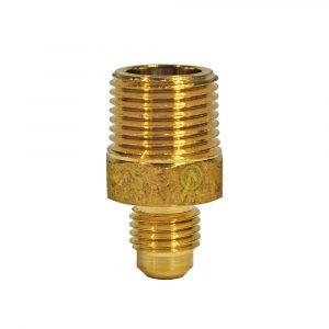 1/4 O.D. Flare X 3/8 MIP Pipe Adapter