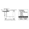 3rd image of Lift and Turn Stopper in Brushed Nickel 3rd image of Lift and Turn Stopper in Brushed Nickel