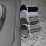 9th image of 1-3/4 in. Sink Hole Cover in Brushed Nickel