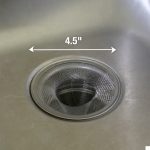 3rd image of 4-1/2 in. Kitchen Mesh Sink Strainer in Stainless Steel (2-Pack)