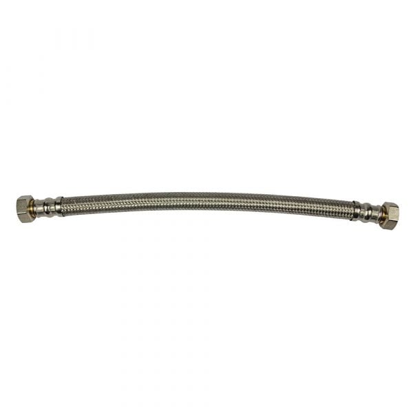 3/4 in. FIP x 3/4 in. FIP x 18 in. Stainless Steel Braided Water Heater Supply Line
