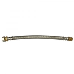 7/8 in. C x 3/4 in. MIP x 18 in. Stainless Steel Braided Water Heater Supply Line