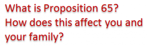 Proposition 65