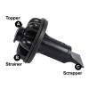 1st image of Disposal Genie II Garbage Disposal Strainer & Stopper in Black