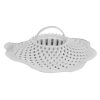 2nd image of Hair Catcher Bathroom Tub Strainer in White (3-Pack) 2nd image of Hair Catcher Bathroom Tub Strainer in White (3-Pack)