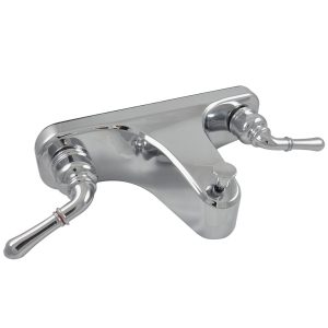 8 in. Mobile Home Center-Set Tub/Shower Faucet with Lever Handles in Chrome 8 in. Mobile Home Center-Set Tub/Shower Faucet with Lever Handles in Chrome