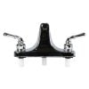 2nd image of 8 in. Mobile Home Off-Set Tub/Shower Faucet with Lever Handles in Chrome